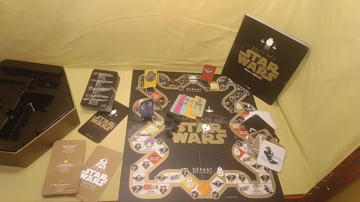 STAR WARS grand quiz jeu de société